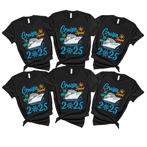 Custom Cruise Squad 2025 Shirt, Custom Family Cruise Shirts, Cruise Squad Shirt, Custom Cruise Squad Group Shirt for 2025, Family Matching