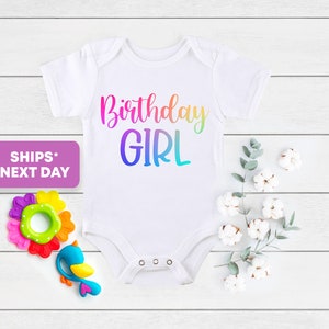 Birthday Girl Onesie®, Girl Birthday Bodysuit, Birthday Girl Toddler Shirt