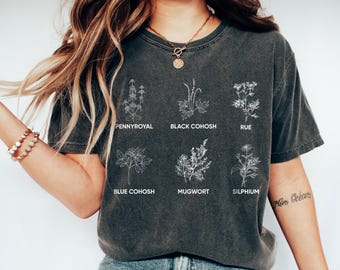 Camiseta Pro Choice Comfort Colors® sutil, camiseta Pro Choice Herbs Abortion Plant, derechos de las mujeres Pro Choice F The Patriarchy My Body My Choice
