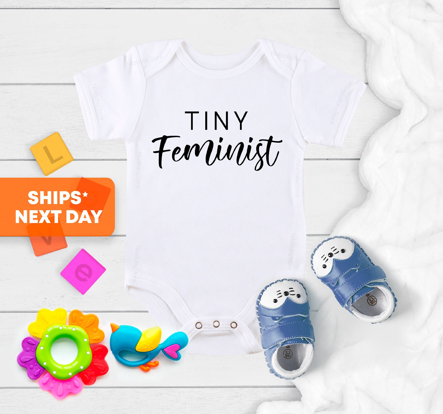 Cute Baby Onesie® Tiny Feminist Onesie® Pee on the Etsy