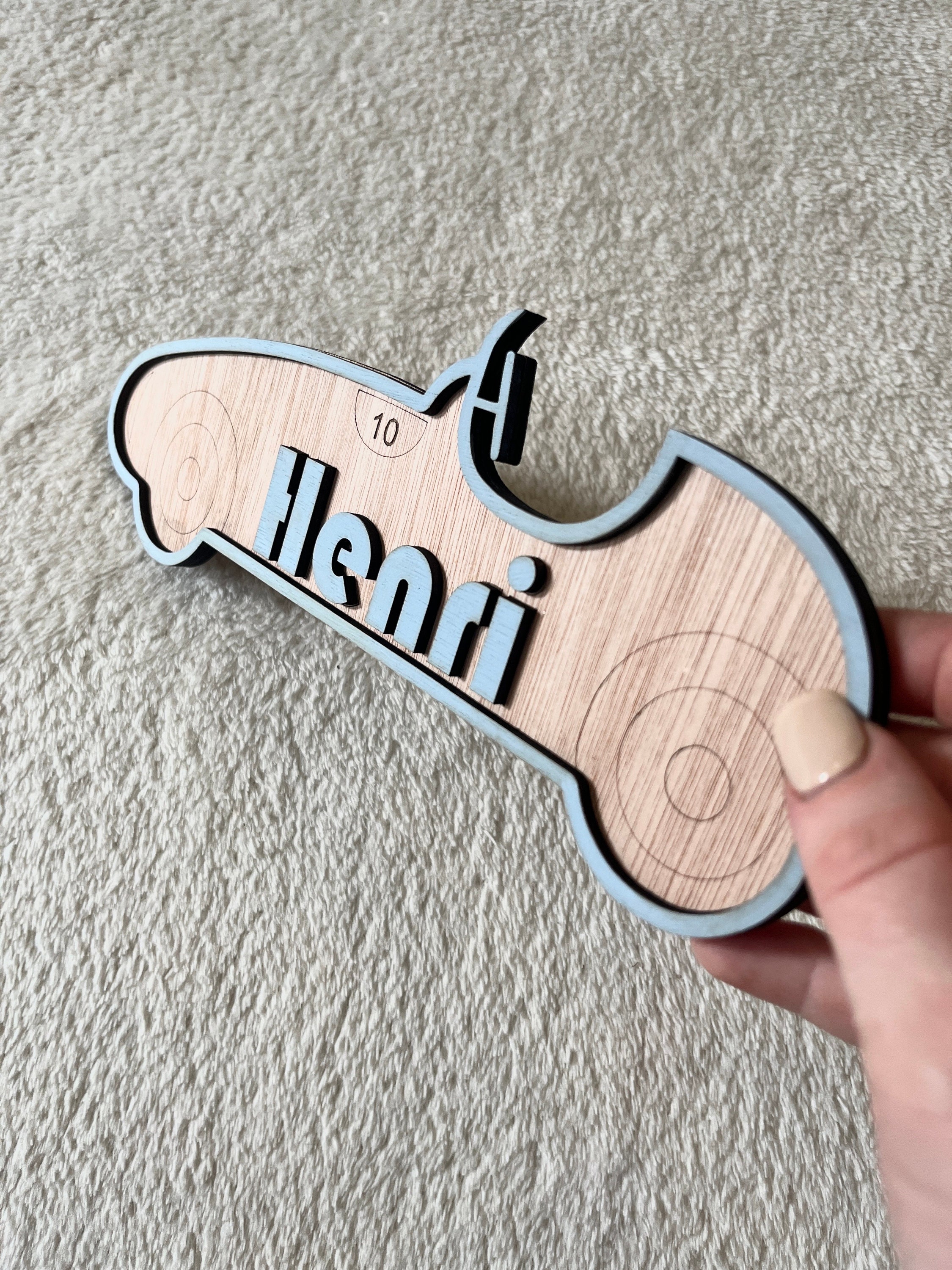 Türschild Kinderzimmer Personalisiert - Mit Name, Farbe