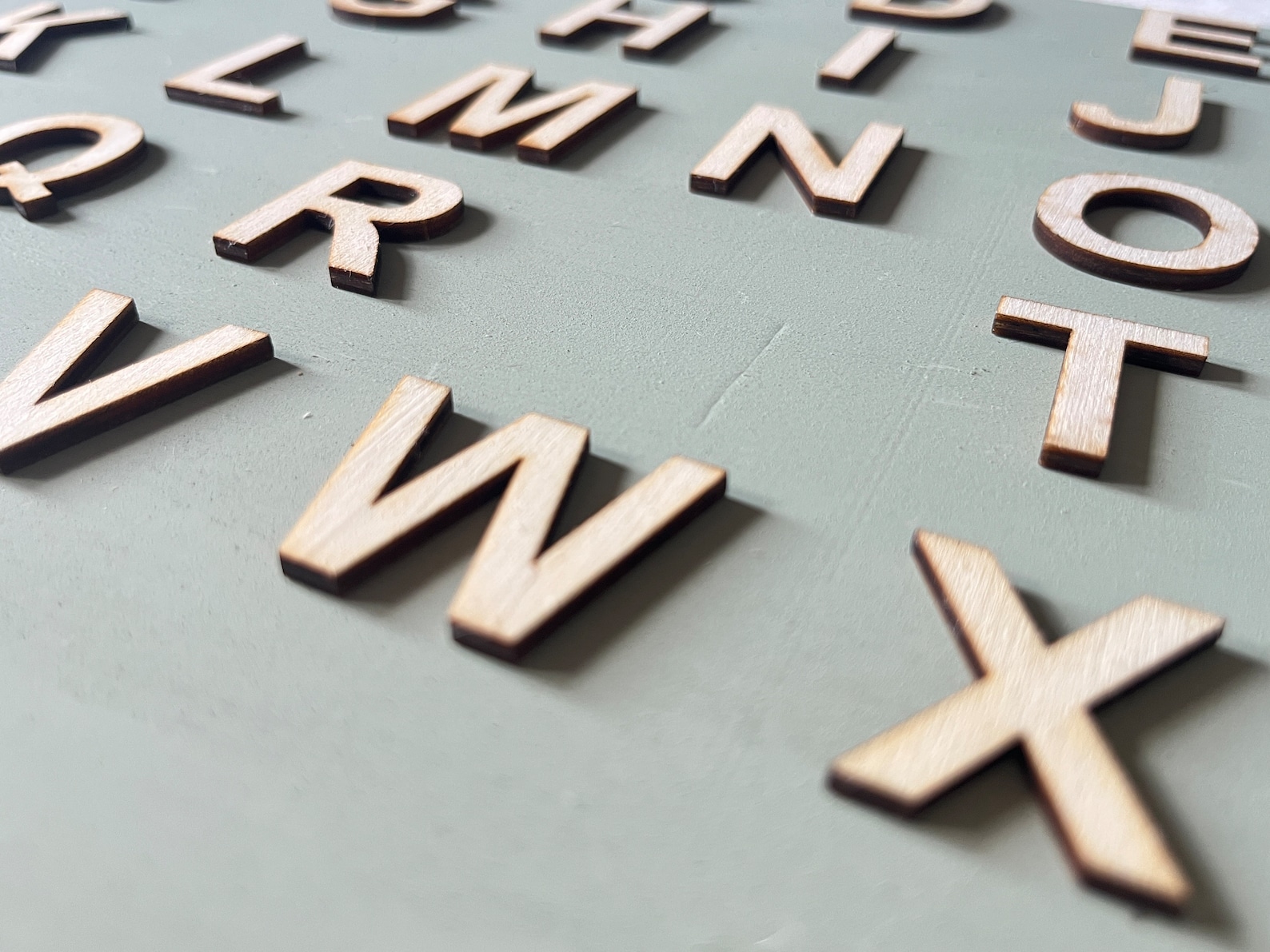 Small Wooden Letters for Crafts: 3cm Custom Sign Making - Etsy
