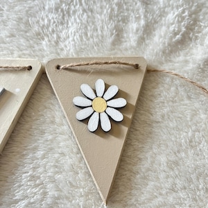 Garland Baby Pink floral decor Flower bunting