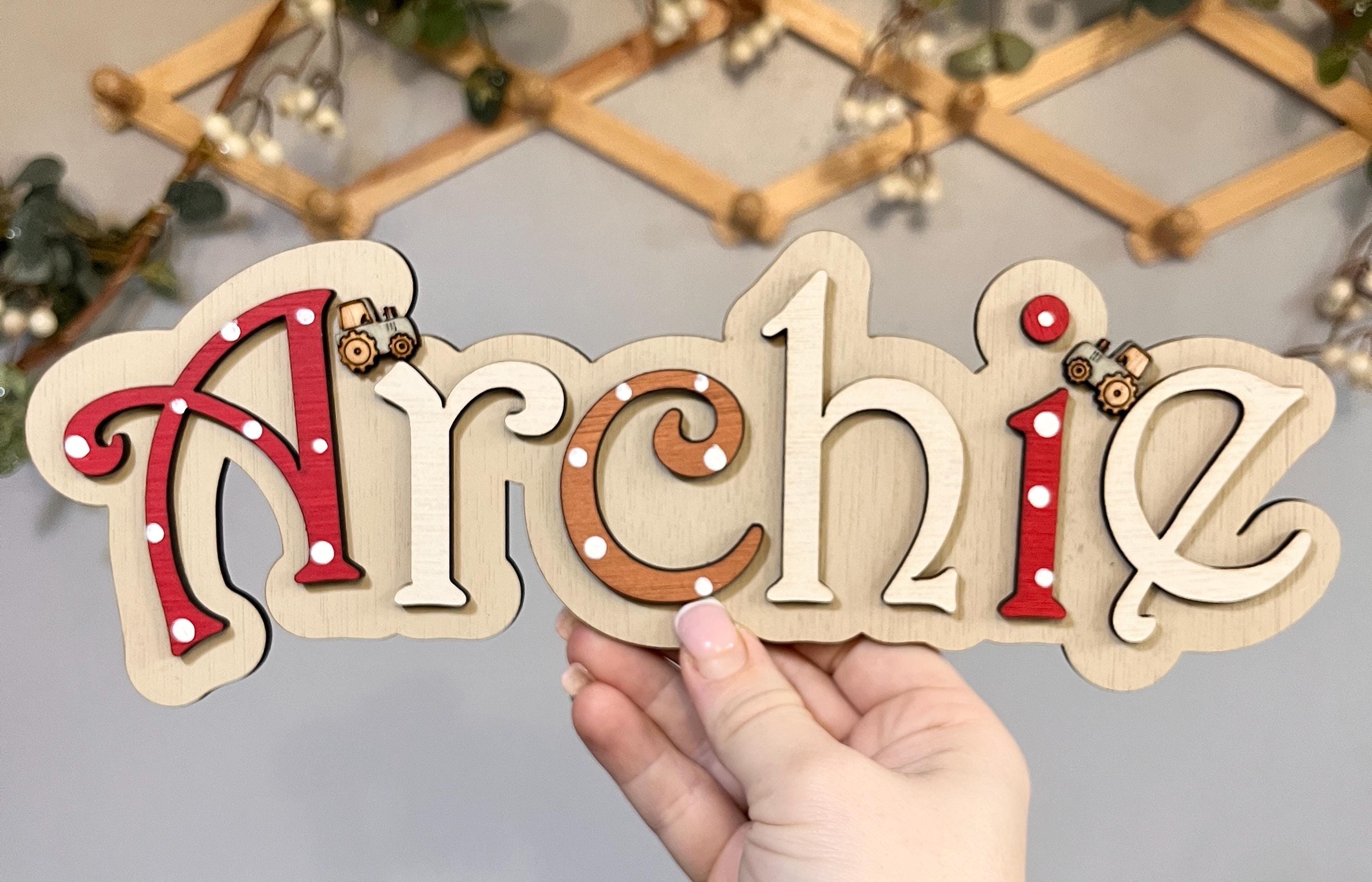Wooden Children Toy Box Sign Safari Nurser Decor Boys Plaque for Box ...