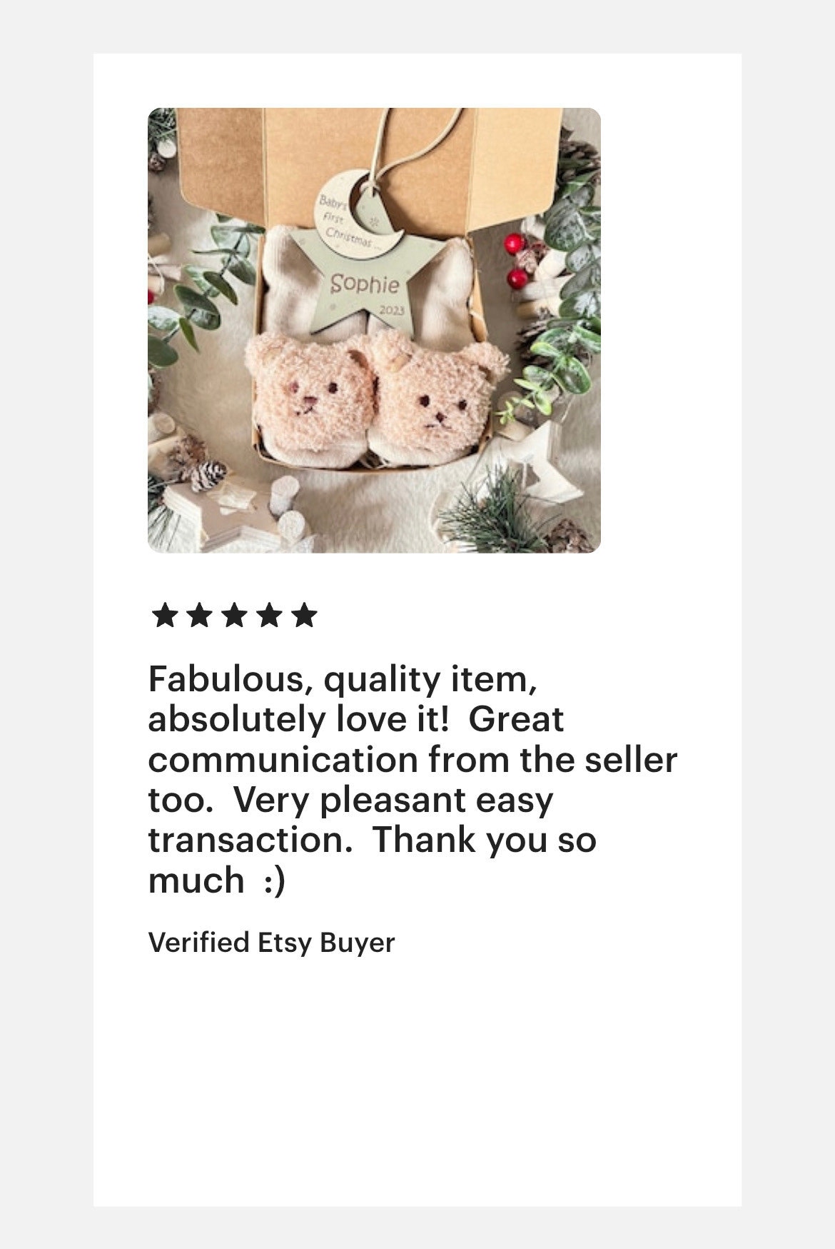 Baby&#39;s first Christmas gift box for baby Christmas gift for baby Christmas bauble Christmas tree bauble gift for new mum and dad baby gift