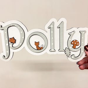 Personalisierte Spielzeugkiste Zeichen Holzbuchstaben Safari Spielzeugkiste Schild Kinder Namen Schild Safari Kinderzimmer Dekor Kinder Türschild Spielzeugkiste Dekoration Name Woodland