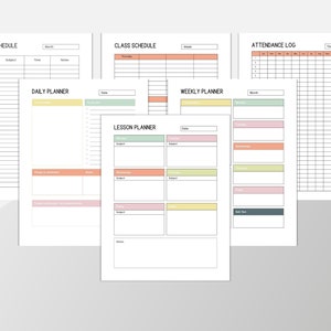 Homeschool Planner, Printable PDF, Instant Digital Download, Homeschool ...