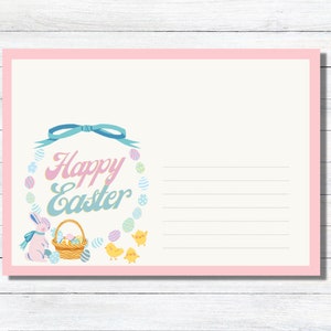 Printable Easter Cards Instant Download PDF Cute Easter | Etsy
