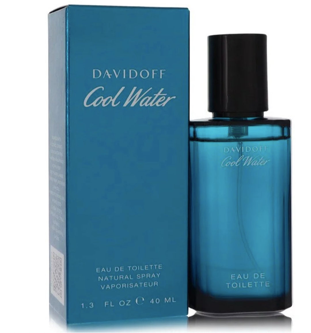 Cool Water Cologne by Davidoff for Men 1.35 Oz Eau De Toilette Spray Etsy