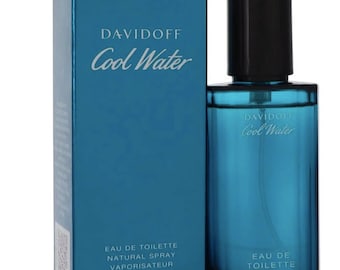 Davidoff Cool Water 1.35 oz EDT Spray for Men - Fresh Aquatic Scent