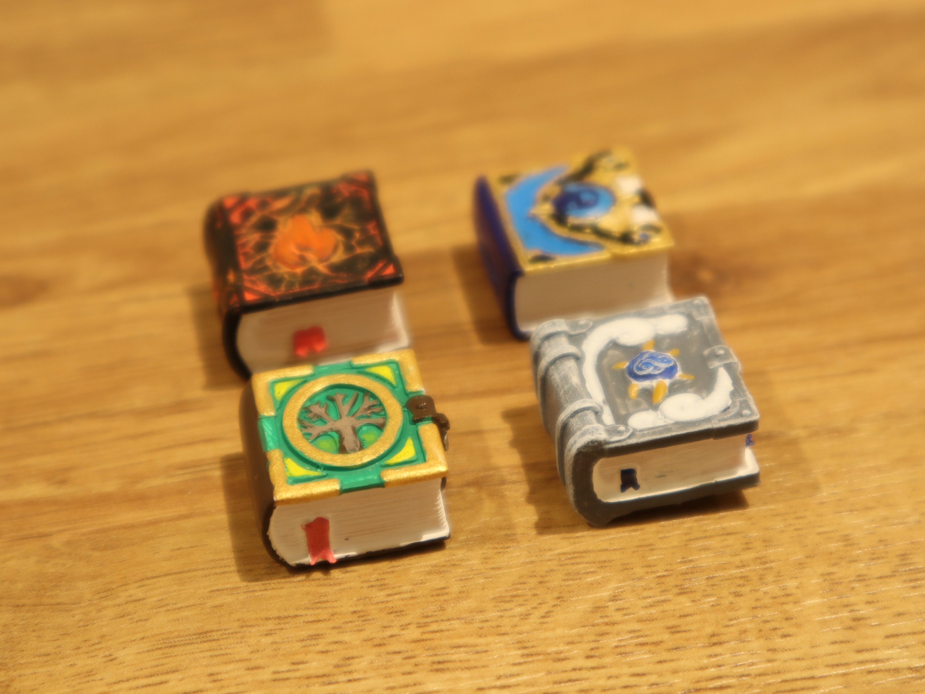 Elemental Spellbook Artisan Keycaps Fire Water Earth Air Etsy Australia