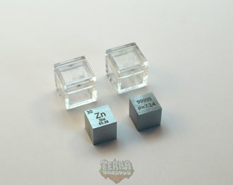 金属元素キューブ 10 mm サイズ 99.95% 純度 周期表コレクション 1 cm