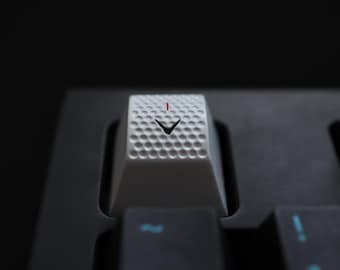 Capuchon de touche en métal avec balle de golf - Touche ESC Artisan blanche, capuchon de touche de clavier mécanique sur le thème du golf