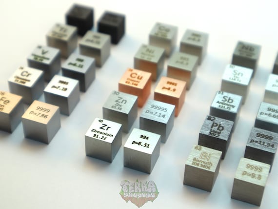 Cobalt Cube 10mm Element Cubes Up to 99.9% Purity for Element Hobby Collect : Cobalt Element Co Density Cube - Element Collection
