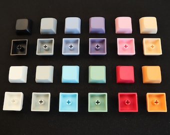 XDA Profile Keycaps Blank Color Pbt Key Cap for Mechanical Keyboard Custom 12 Different Colours