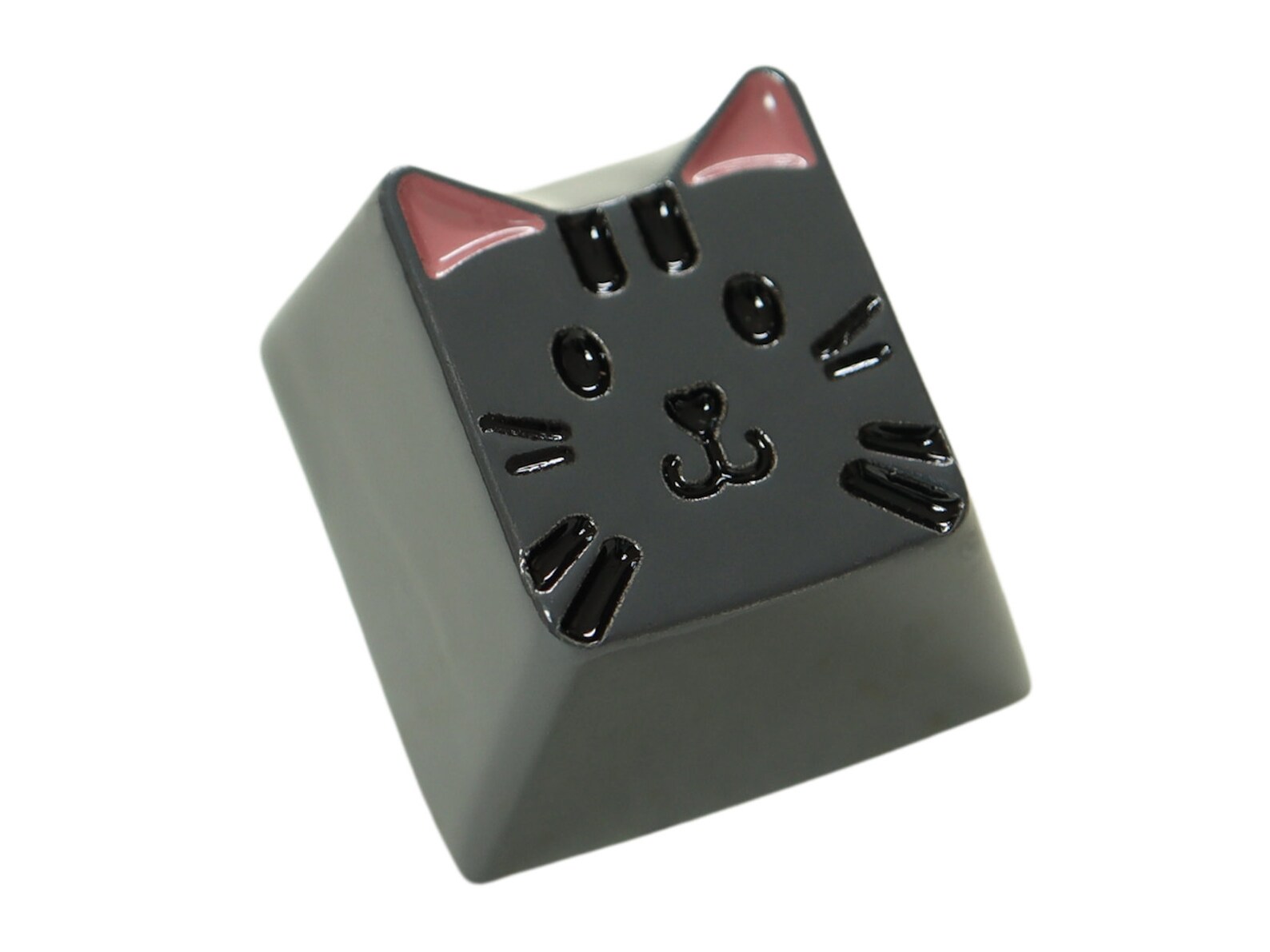 Cute Cat Artisan Keycap – Enamel Coated Metal Keyboard Key - Etsy