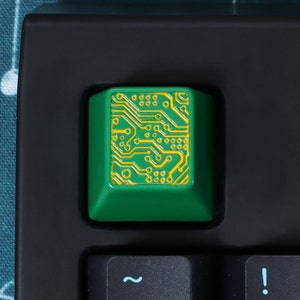 Cache-touche pour carte de circuit imprimé pour claviers mécaniques Cache-clé artisanal en métal pour carte mère, clavier électronique pour circuit imprimé