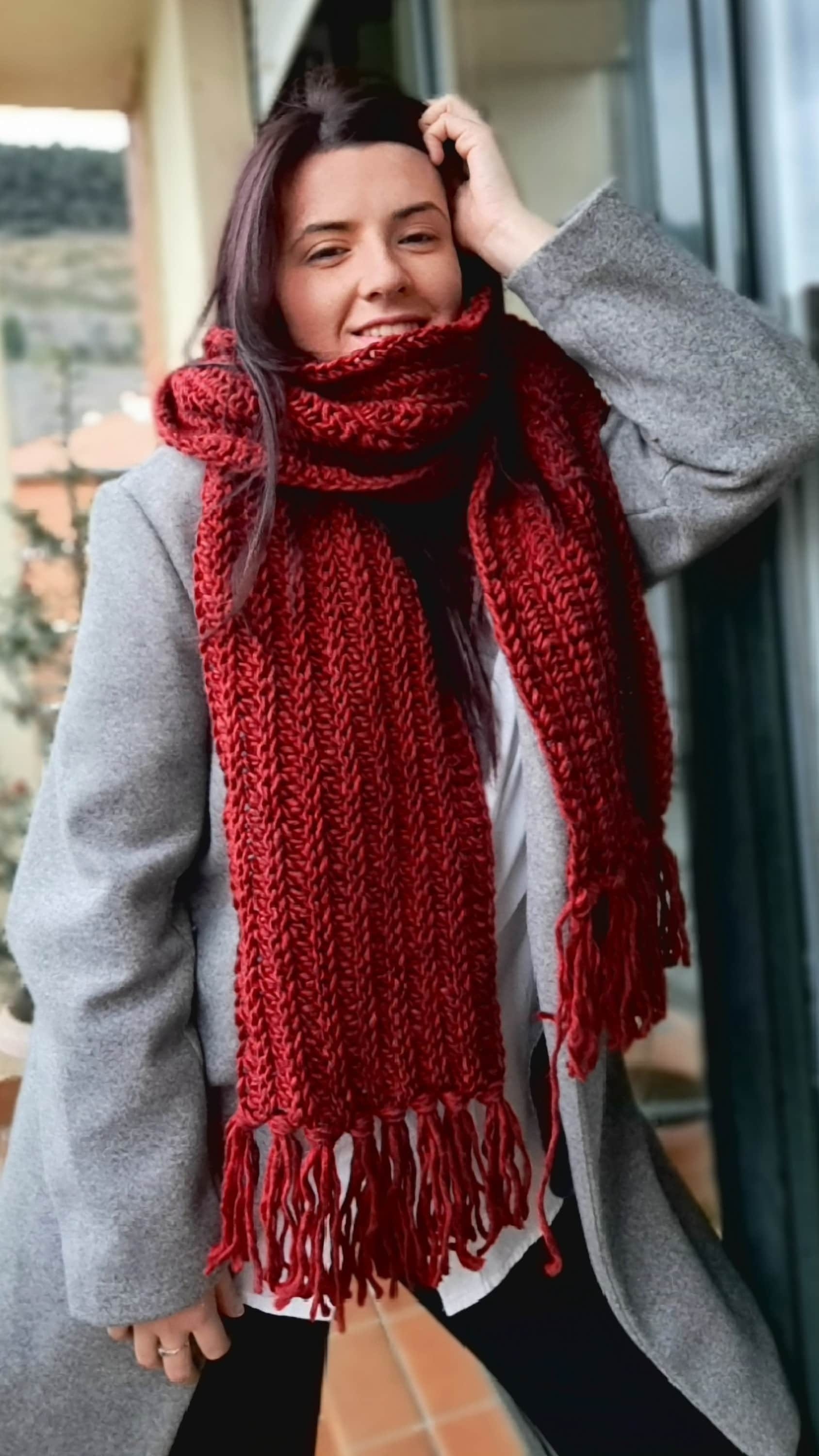 激安大特価！ Crochet Scarf Etsy - Scarf Margot Polita. Zein Pattern. トップス
