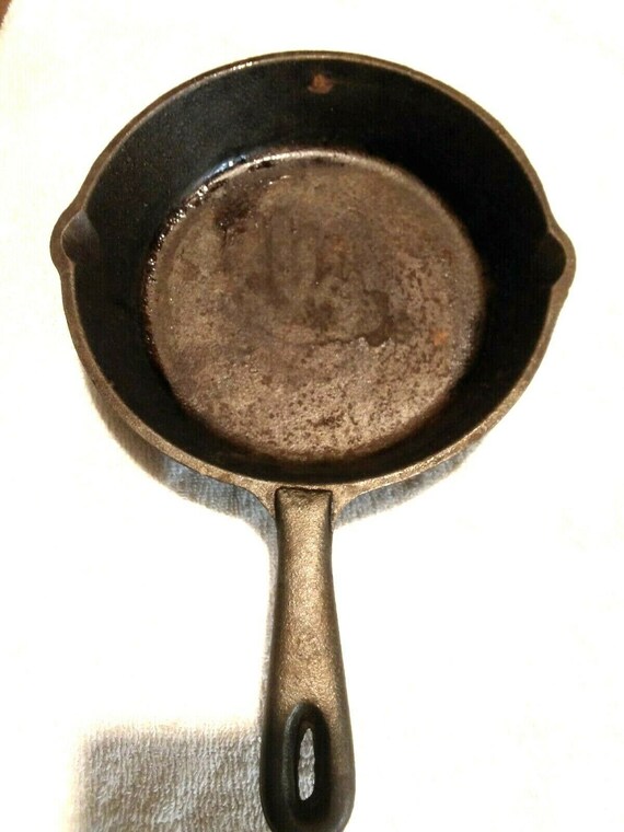 American Camper Cast Iron Skillet 6 Inch Etsy