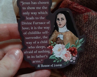 St. Therese of Lisieux quote Magnet