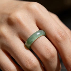 Authentic Jade Ring (Burmese Jadeite)