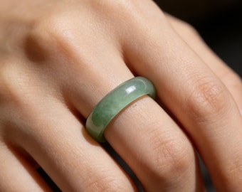 Authentic Jade Ring (Burmese Jadeite)