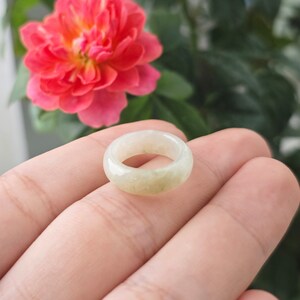 1.5US Jade Ring Natural Burmese Jadeite Genuine Grade A