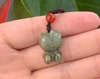 本物のバッファロー翡翠ペンダント 天然ビルマ産翡翠 グレードA - Etsy