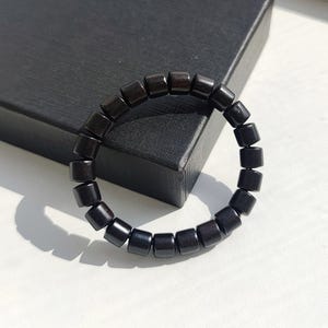 Wood Bracelet Authentic Wood Beaded Bracelet Natural Genuine