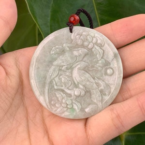 Burmese Jadeite Pendant Necklace: Authentic Landscape Jade