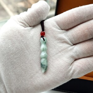 Statement Pendant Necklace Authentic Jade Pendant Natural Burmese Jadeite Genuine Grade A