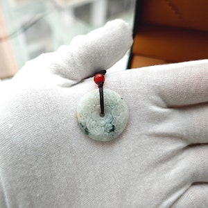 Statement Pendant Necklace Authentic Jade Pendant Natural Burmese Jadeite Genuine Grade A