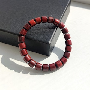 Wood Bracelet Authentic Wood Beaded Bracelet Natural Genuine