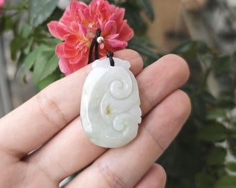 Authentic Jade Pendant Natural Burmese Jadeite Genuine Grade A