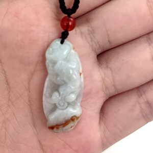 Statement Pendant Necklace Authentic Jade Pendant Natural Burmese Jadeite Genuine Grade A
