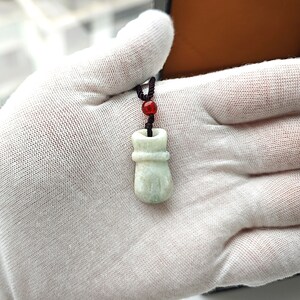 Statement Pendant Necklace Authentic Jade Pendant Natural Burmese Jadeite Genuine Grade A