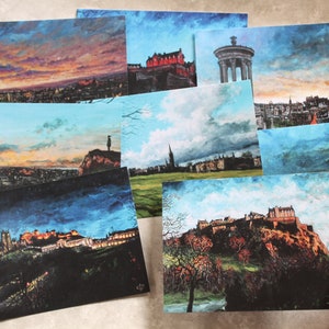 Ensemble de cartes postales | Art d’Édimbourg