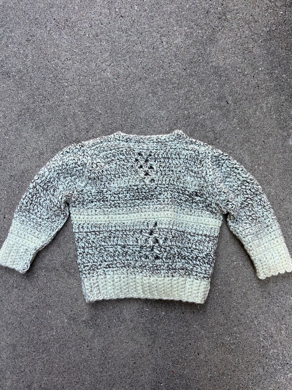 18-24 mo Vintage Football Sweater- Handmade Baby … - image 5