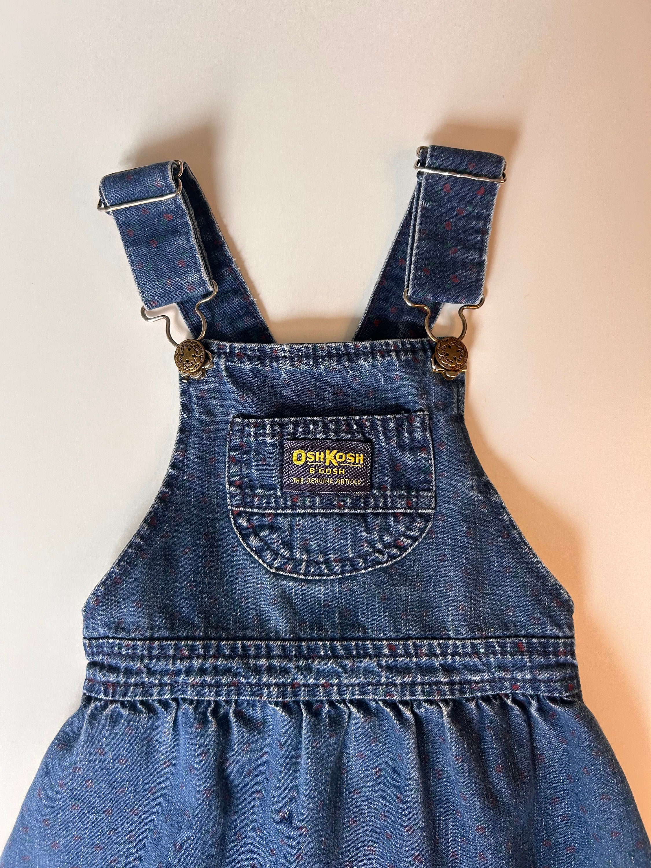 3T/4T Vintage Oshkosh Denim Dress- Toddler Oshkosh Dress