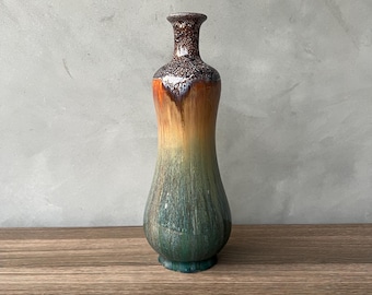 Glazed Autumnal Vase