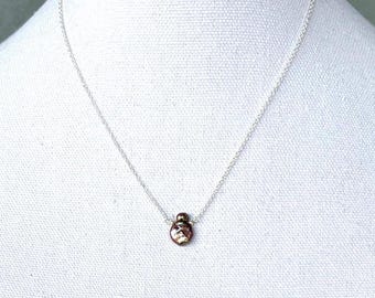 Delicate Purple Baroque Pearl Necklace