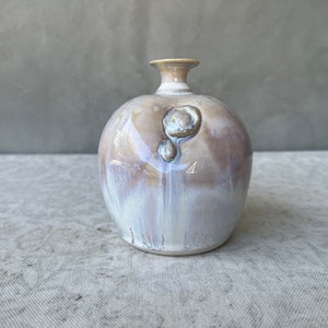 Vintage Garnier Ceramic Glazed Vase