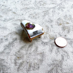Limoges Porcelain Tiny Piano