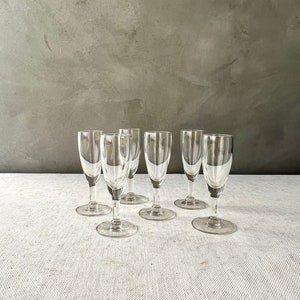 6 Cordial Glasses