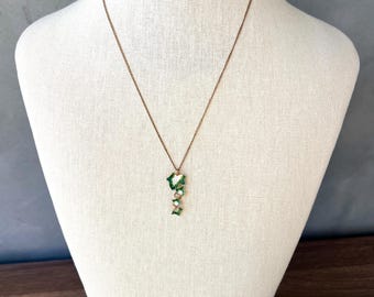 Vintage Crawling Ivy Necklace