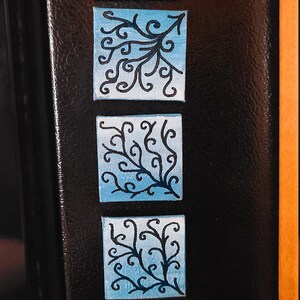 4 Pack 2&quot; X 2&quot; Mini Canvas Magnets