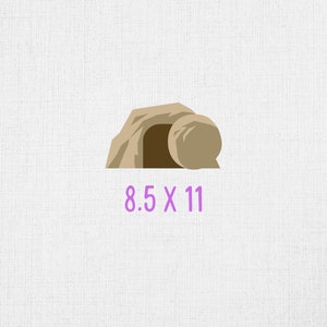 He is Risen Handprint Craft | Christian Easter Art (Digital Download) image 5