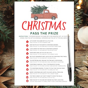 Christmas Pass the Prize | Christmas Party Games | Pass the Gift | Fun Christmas Games | Gift Exchange Game | Christmas Games Adults Kids