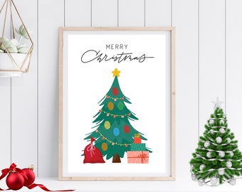 Digital Download Fingerprint Christmas Tree Craft (Download Now) - Etsy