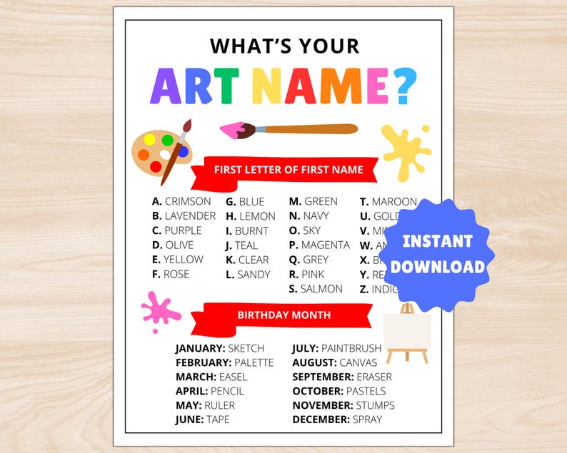 Art Party Game: 